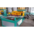 Corrugated fin forming machine for transformer tank use